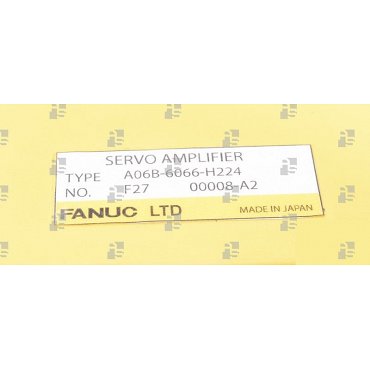 A06B-6066-H224 ALPHA AC SERVO UNIT 2 AXES - le_tipo Supply ❒ Hoo-oo.com