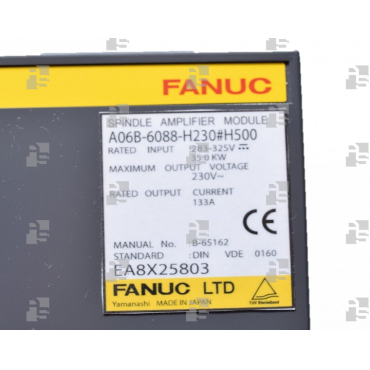 A06B-6088-H230#H500 ALPHA SPINDLE AMPLIFIER SPM 30 TYPE I - le_tipo Supply ❒ Hoo-oo.com