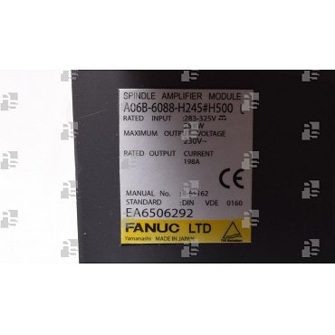 A06B-6088-H245#H500 ALPHA SPINDLE AMPLIFIER SPM 45 TYPE I - le_tipo Supply ❒ Hoo-oo.com