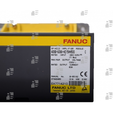 A06B-6088-H215#H500 ALPHA SPINDLE AMPLIFIER SPM 15 TYPE I - le_tipo Supply ❒ Hoo-oo.com