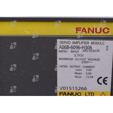 A06B-6096-H306 ALPHA SERVO AMPLIFIER SVM 3-12/20/40 FSSB - le_tipo Supply ❒ Hoo-oo.com