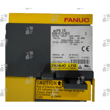 A06B-6110-H015 POWER SUPPLY ALPHA iPS 15 - le_tipo Supply ❒ Hoo-oo.com