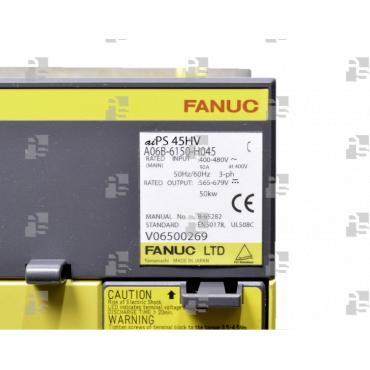 A06B-6150-H045 POWER SUPPLY ALPHA iPS 45HV 400 VAC INPUT - le_tipo Supply ❒ Hoo-oo.com