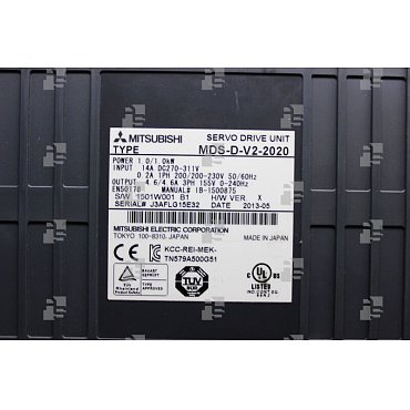 MDS-D-V2-2020 SERVO DRIVE UNIT 2 AXIS 20A/20A-1-1 - le_tipo Standard ExchangeSupply ❒ Hoo-oo.com