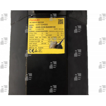 A06B-0238-B400 SV MOTOR aiS 12/4000 BRAKE - le_tipo Supply ❒ Hoo-oo.com