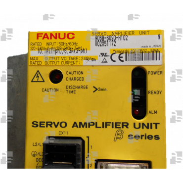 A06B-6093-H102 SERVO AMPL. SVU 1-20 BETA, PWM INTERFACE TYPE B - le_tipo Supply ❒ Hoo-oo.com