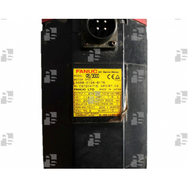 A06B-0128-B175 SV MOTOR a6/3000 TAPER, BRAKE, A64 - le_tipo Supply ❒ Hoo-oo.com