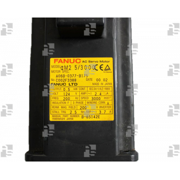 A06B-0377-B175 SV MOTOR aM2.5/3000 RJ3 - le_tipo Supply ❒ Hoo-oo.com