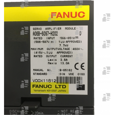 A06B-6097-H202 SERVO AMPLIFIER ALPHA SVM 2-20/40 HV FSSB - le_tipo Supply ❒ Hoo-oo.com