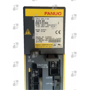 A06B-6130-H004 SERVO AMPLIFIER BETA iSV 80, FSSB INTERFACE - le_tipo Supply ❒ Hoo-oo.com