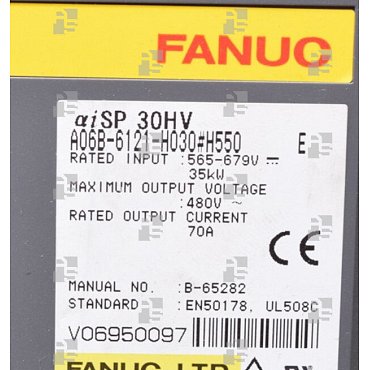 A06B-6121-H030#H550 AMP. ALPHA iSP 30HV TYPE A - le_tipo Supply ❒ Hoo-oo.com