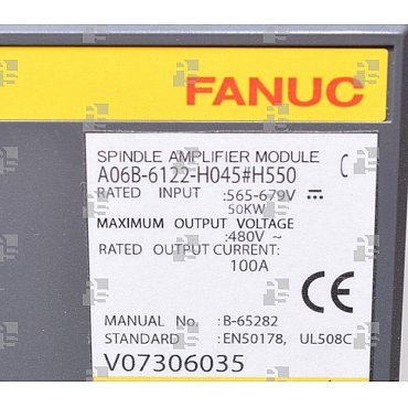 A06B-6122-H045#H550 AMP. ALPHA iSP 45HV TYPE B - le_tipo Supply ❒ Hoo-oo.com