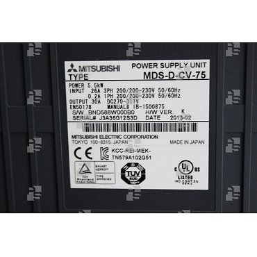 MDS-D-CV-75 POWER SUPPLY UNIT 7.5kW-1-1 - le_tipo SupplyStandard ExchangeSupply ❒ Hoo-oo.com
