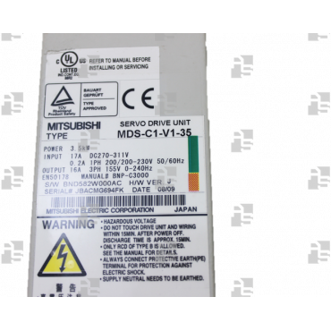 MDS-C1-V1-35 SERVO DRIVE UNIT 3.5kW-1-1 - le_tipo SupplyStandard ExchangeSupply ❒ Hoo-oo.com
