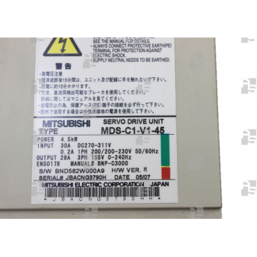 MDS-C1-V1-45 SERVO DRIVE UNIT 4.5kW-1-1 - le_tipo Standard ExchangeSupply ❒ Hoo-oo.com