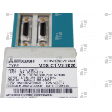 MDS-C1-V2-2020 CNC SERVO DRIVE UNIT 2 AXIS 13A/13A-1-1 - le_tipo SupplyStandard ExchangeSupply ❒ Hoo-oo.com