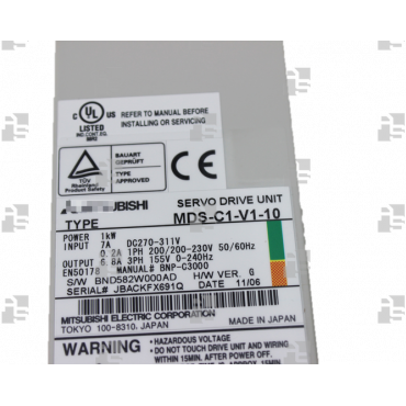 MDS-C1-V1-10 SERVO DRIVE UNIT 1.0kW-1-1 - le_tipo SupplyStandard ExchangeSupply ❒ Hoo-oo.com